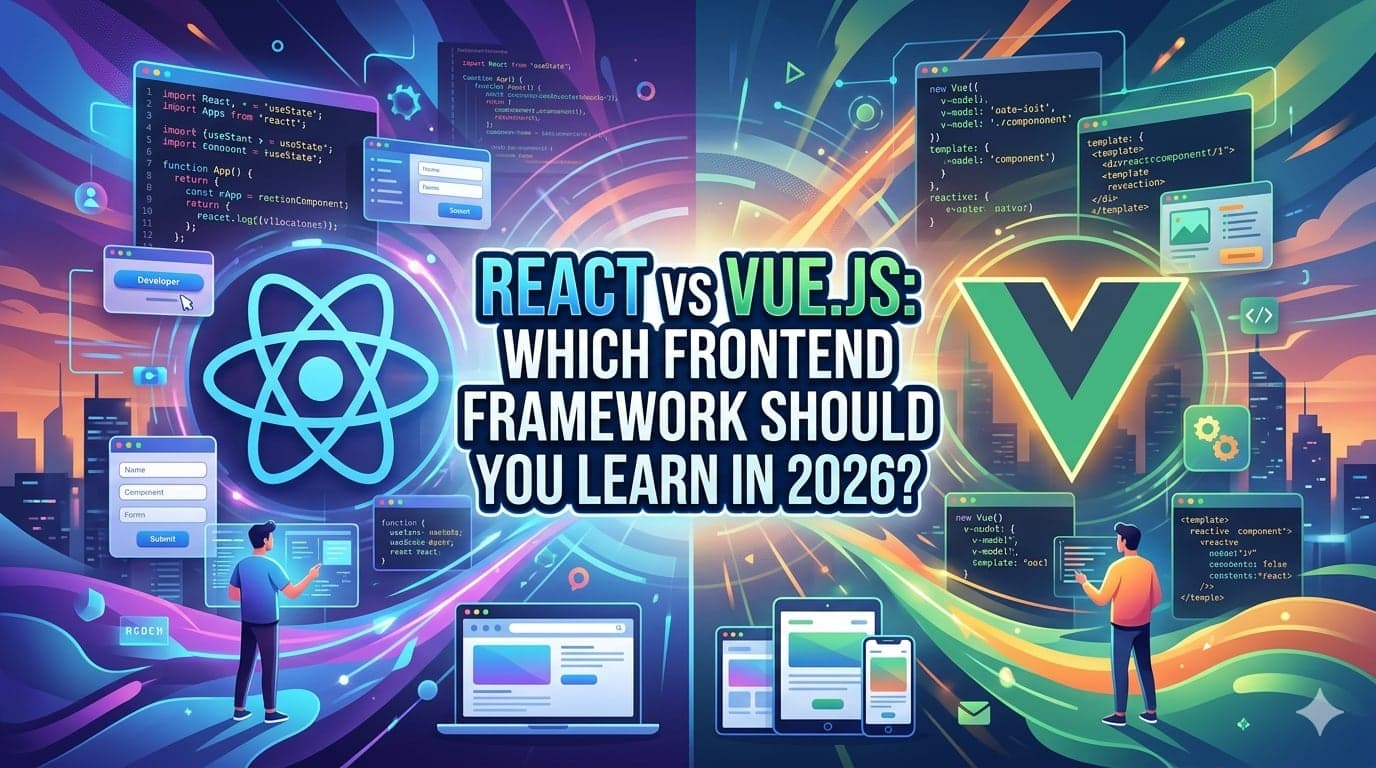 React vs Vue.js: Which Frontend Framework Should You Learn in 2026?