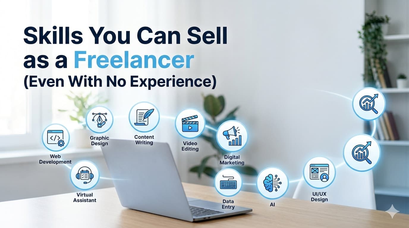 Skills You Can Sell as a Freelancer (Even With No Experience)