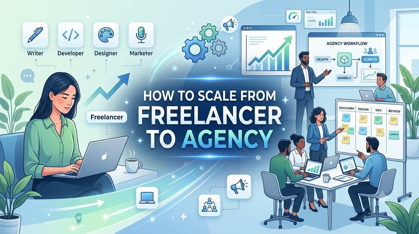 How to Scale From Freelancer to Agency